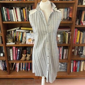 Hem & Thread Button Shirt Dress NWT